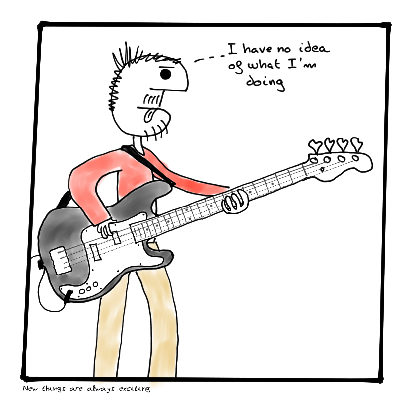 Learning to play the bass