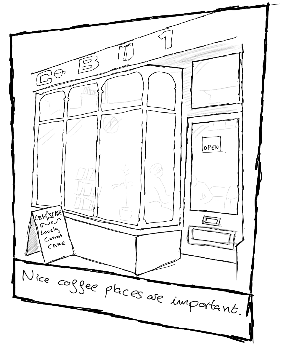A coffe place